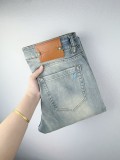 大人気 ルイヴィトン n級品 2026SSメンズスリムテーパードパンツ