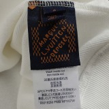 稀少 ルイヴィトン 激安通販 2026SS 刺繍中空刺繍スリーブ丸首衛衣