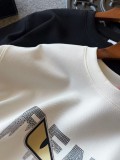 追跡付 フェンディ 激安通販 の2026SS高贅沢空気層丸首衛衣2色