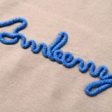 使い勝手良し バーバリー コピー の2026SS縄文字刺繍サイン連帽衛衣