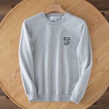 大人気 バーバリー 激安通販 の2026SS刺繍ラウンドネックの衛衣