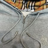 超奇跡の入荷☆ バーバリー 偽物通販 の2026SS格子帽刺繍スモールスタンダード戦馬連帽コート2色