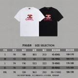 【話題商品！】シャネル 激安通販 の2026SSプリントロゴオールインワントレンド丸首半袖Tシャツ