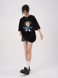 高品質 シャネル スーパーコピー の2026SSプリントロゴオールインワントレンド丸首半袖Tシャツ