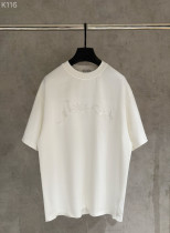 超奇跡の入荷☆ ディオール コピーおすすめ の2026SSに布を貼って刺繍する半袖Tシャツ