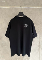 一目惚れ♪ ディオール コピー の2026SSに布を貼って刺繍する半袖Tシャツ