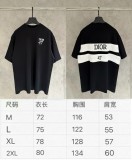 一目惚れ♪ ディオール コピー の2026SSに布を貼って刺繍する半袖Tシャツ