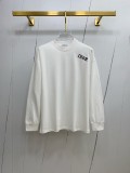 日本未入荷 ディオール n級品 の2026SS丸首長袖プルオーバー長袖Tシャツネットレッド