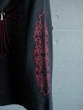 【限定】クロムハーツ n級品 の2026SS袖腕刺繍マーク布ファスナーフード