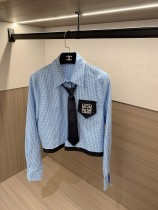 超話題! ロエベ コピー の2026SSSロゴポケット刺繍シャツ