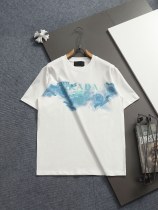 【限定】プラダ 激安通販 の2026SSクルーネック半袖Tシャツ