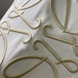 一目惚れ♪ ロエベ 偽物通販 の2026SSクラシックな胸元異形刺繍偏位パターン丸首半袖Tシャツ