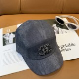 使い勝手良し シャネル n級品 2026SS立体刺繍ロゴ野球帽