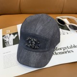 使い勝手良し シャネル n級品 2026SS立体刺繍ロゴ野球帽