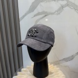 使い勝手良し シャネル n級品 2026SS立体刺繍ロゴ野球帽