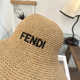 大人気 フェンディ n級品 2026SSの新型ラフィー麦わら帽子