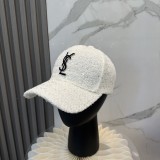 新作 YSLイヴサンローラン コピー 2026SS春夏の新型アルファベット刺繍野球帽