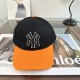 ★超人気 NY コピー 2026SSの刺繍​野球帽