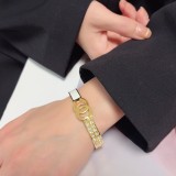 使い勝手良し シャネル コピー 2026SS アルファベットドリルブレスレット