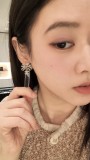 使い勝手良し シャネル コピー 2026SS ダブルCリボンピアス