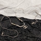 追跡付 シャネル コピーおすすめ 2026SS ダイヤモンド付き細ネックレス