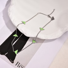 追跡付 Prada プラダ スーパーコピー 2026SS 三角ネックレス