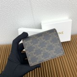 使い勝手良し セリーヌ 偽物通販 2026SS レディース 短財布