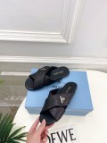 累積売上総額第１位！プラダ n級品 2026SS クロスベルト付き平底スリッパ