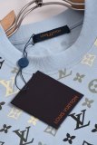 【話題商品！】 ルイヴィトン n級品 2026SS 老花満印ロゴ丸首半袖Tシャツ