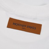 ★超人気 ルイヴィトン 偽物通販 2026SS クルーネック半袖Tシャツ