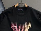 使い勝手良し ルイヴィトン 激安偽物 2026SS ロゴプリントビーズ刺繍の半袖Tシャツ