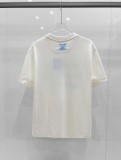 入手困難 ルイヴィトン 激安偽物 2026SS ブルーウール毛糸刺繍半袖