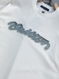 超奇跡の入荷☆ ルイヴィトン 激安通販 2026SS 刺繍ラウンドネック半袖Tシャツ