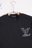 大人気 ルイヴィトン 激安通販 2026SS クルーネック半袖Tシャツ