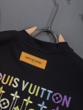 入手困難 ルイヴィトン スーパーコピー 2026SS 刺繍ラウンドネック半袖Tシャツ