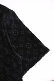 ★超人気 ルイヴィトン n級品 2026SS 刺繍柄ラウンドネック半袖Tシャツ