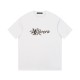 一目惚れ♪ ルイヴィトン スーパーコピー 2026SS 刺繍ラウンドネック半袖Tシャツ