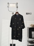 【限定】 ルイヴィトン 偽物通販 2026SS ドリルニット半袖Tシャツ