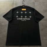 日本未入荷 ルイヴィトン コピー 2026SS 半袖Tシャツの刺繍