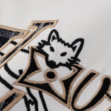 一目惚れ♪ ルイヴィトン スーパーコピー 2026SS 刺繍ラウンドネック半袖Tシャツ