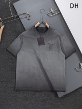入手困難 ルイヴィトン n級品 2026SS 刺繍水で洗う旧丸首半袖Tシャツ