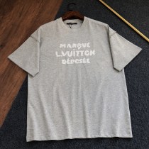 稀少 ルイヴィトン コピー 2026SS ロゴ刺繍半袖Tシャツ
