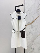 一目惚れ♪ ルイヴィトン n級品 2026SS ノースリーブのワンピース