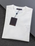 【限定】ルイヴィトン スーパーコピー 2026SS 刺绣クルーネック半袖Tシャツ