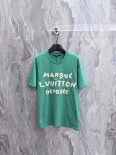 【限定】ルイヴィトン n級品 2026SS 刺繍Tシャツ
