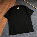 追跡付 ルイヴィトン コピーおすすめ 2026SS 刺繍ロゴラウンドネック半袖Tシャツ