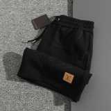 日本未入荷 ルイヴィトン 激安偽物 2026SS ダークステッチレザーパンツ