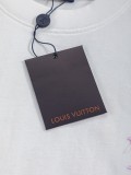 超話題! ルイヴィトン n級品 2026SS 刺繍ラウンドネック半袖Tシャツ