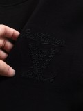 日本未入荷 ルイヴィトン n級品 2026SS 刺绣クルーネック半袖Tシャツ