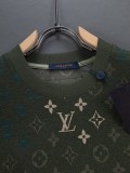 日本未入荷 ルイヴィトン スーパーコピー 2026SS 老花満印ロゴ丸首半袖Tシャツ